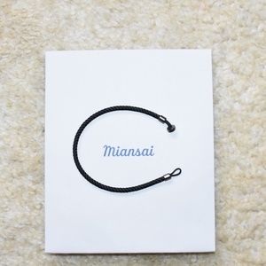 Miansai Nexus Rope bracelet men's medium black